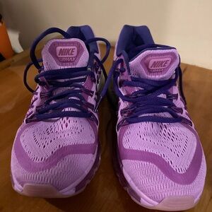 Nike Air Max Lavender and Violet Sneakers